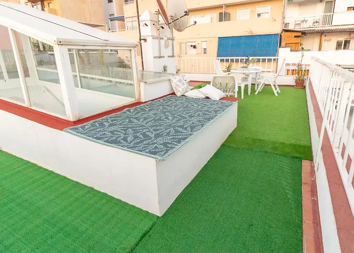 Atico Del Sol Segunda Linea Playa En *