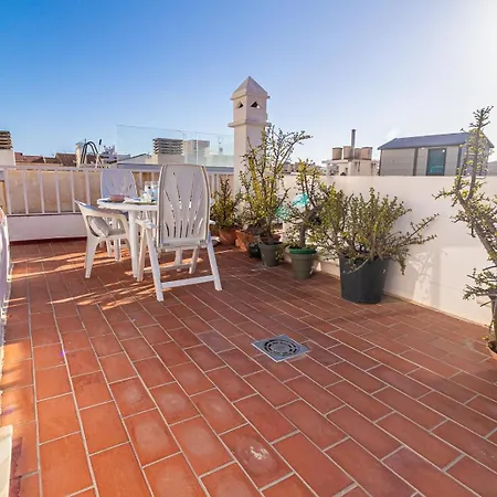 Atico Del Sol Segunda Linea Playa En Appartement Fuengirola